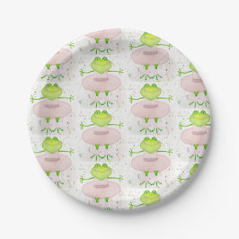 Ballerina Frog papier bord
