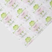 Ballerina Frog Tissuepapier (Detail)