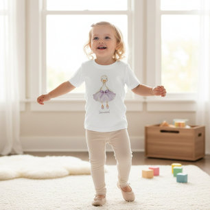 Ballerina Gans Mooie Lavendel Kleuter Tutu
