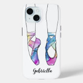 Ballerina gepersonaliseerd ballet Case-Mate iPhone case (Achterkant)