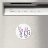 Ballerina gepersonaliseerd ballet magneet (Insitu (Vaatwasser))
