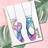 Ballerina gepersonaliseerd ballet planner