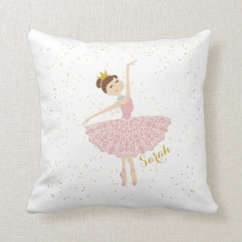 ballerina gepersonaliseerd kussen