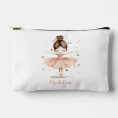 Ballerina gepersonaliseerde naam Girly Etui (Voorkant)