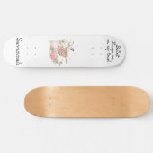 Ballerina gift, balletskateboard persoonlijk skateboard (Horizontaal)