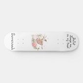 Ballerina gift, balletskateboard persoonlijk skateboard (Horizontaal)