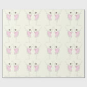 Ballerina Gift Cadeaupapier (Vlak)