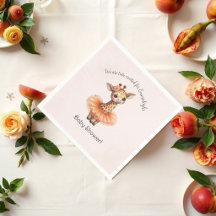 Ballerina Giraffe Tutu Opgewonden Baby Meisje Fees