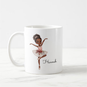 Ballerina Girl Custom Koffiemok