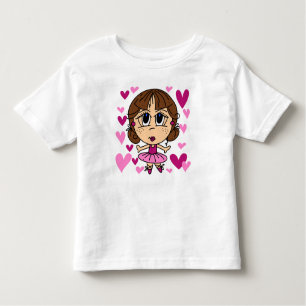 Ballerina Girl Kinder Shirts