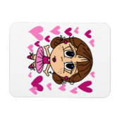 Ballerina Girl Magneet (Horizontaal)