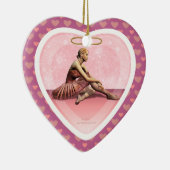 Ballerina Girl Merry kerst Ornament (Rechts)