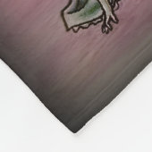 Ballerina Girl met Elephant Fleece Deken (Hoek)