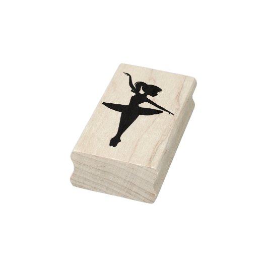 Ballerina Girl Rubberstempel (Stempel)