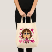 Ballerina Girl Tote Bag (Voorkant (product))