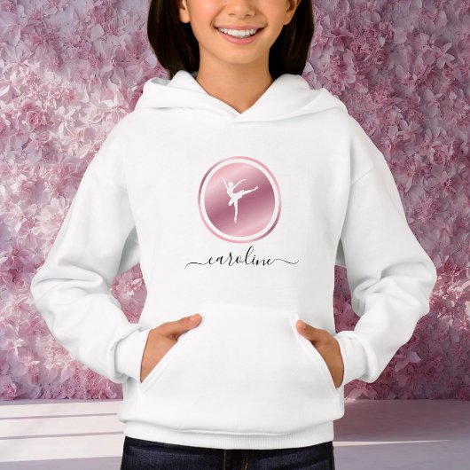 Ballerina Girls Ballet Pink Rose Gold Cute Dancing