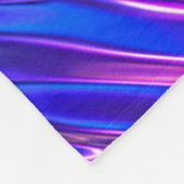 Ballerina Girls Blue/Paarse Dance Ballet Fleece Deken (Hoek)