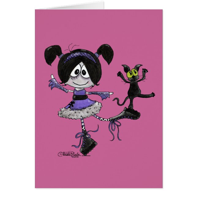 Ballerina Gothic Stijl (Voorkant)