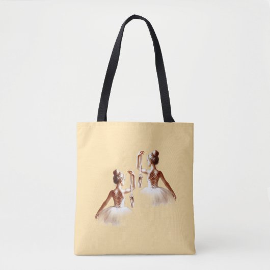 Ballerina Grace - Canvas tas voor Waterverf (Voorkant)