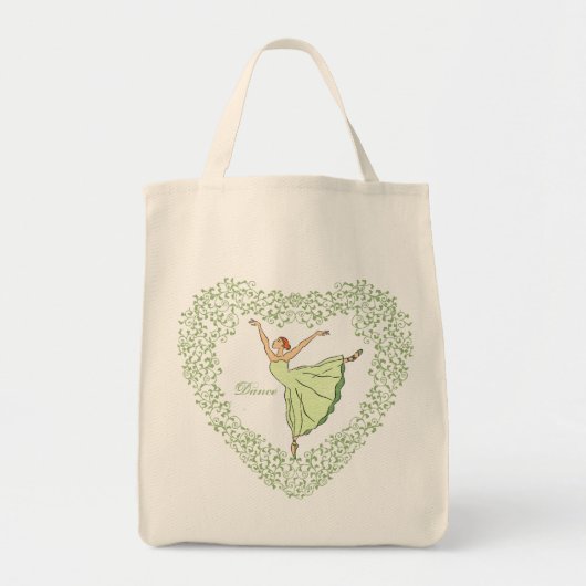 Ballerina Grace en Pointe Bags Tote Bag (Voorkant)