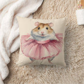 Ballerina hamster meisjes kussen (Deken)