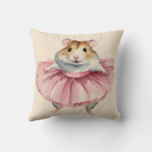 Ballerina hamster meisjes kussen