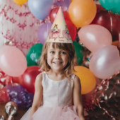 Ballerina hamster meisjes verjaardag feesthoedjes