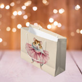 Ballerina hamster meisjes verjaardag groot cadeauzakje
