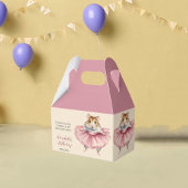 Ballerina Hamster Meisjes Verjaardagsfeest Bedankdoosjes