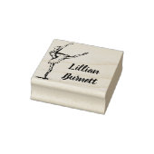 Ballerina handtekening stempel (Stempel)