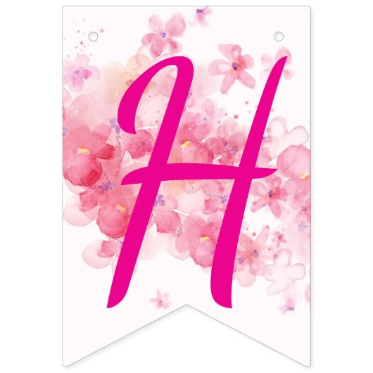 Ballerina Happy Birthday Banner (Tweede vlag)