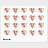 Ballerina Hart Sticker (Vel)