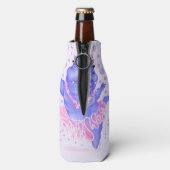 Ballerina Hippo Grappige Fles Cooler Happy Dancer (Fles Achterkant)