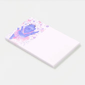 Ballerina Hippo Grappige Post Het Notities Ballet  Post-it® Notes (Schuin)