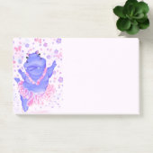 Ballerina Hippo Grappige Post Het Notities Ballet  Post-it® Notes (Kantoor)