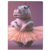Ballerina Hippo Klembord (Achterkant)