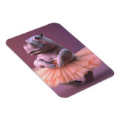 Ballerina Hippo Magneet (Rechterzijde)