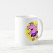 Ballerina Hippo met Tutu Koffiemok (Voorkant rechts)
