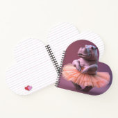 Ballerina Hippo Notitieboek (Binnen)