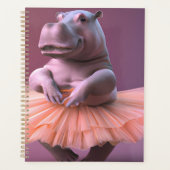 Ballerina Hippo Planner (Voorkant)