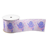 Ballerina Hippo Ribbon Satijnen Lint (Spoel)