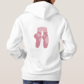 Ballerina hoodie voor dames (Achterkant)