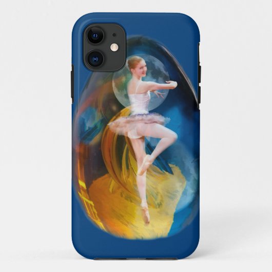 Ballerina in Alien Galaxy Case-Mate iPhone Case (Achterkant)