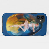 Ballerina in Alien Galaxy Case-Mate iPhone Case (Achterkant (horizontaal))