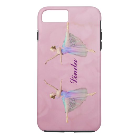 Ballerina in Arabesque, naam Case-Mate iPhone Case (Achterkant)
