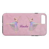 Ballerina in Arabesque, naam Case-Mate iPhone Case (Achterkant (Horizontaal))