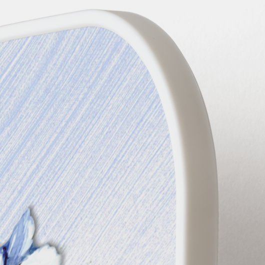 Ballerina in Blue Personal Name Pickleball Paddle (Links Detail)