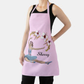Ballerina in Blue Personal Name Pink Schort (Insitu)
