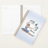 Ballerina in Blue Personal Name Planner (Display)