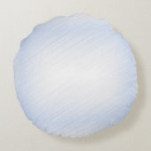 Ballerina in Blue Personal Name Rond Kussen (Achterkant)